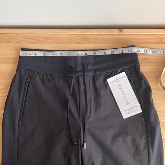Athleta Headlands Hybrid Trek Jogger Pant Black 4 - Picture 12 of 14